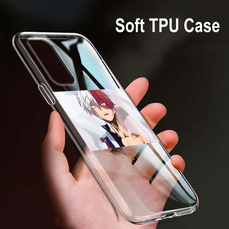 Прозрачный мягкий чехол для телефона Boku My Hero Academia для OPPO Reno7 SE 6 5 ZF 4G 5G Find X2 X3 Neo Lite Pro Plus