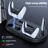 Cooling Station Dual Controller Charging Station with Headset Holder Adjustable Fan Speed for Playstation 5 Console Disc/Digital