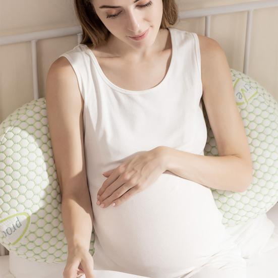 1 Set Pregnancy Pillow Soft Adjustable Detachable U-shaped Pregnant Women Sleeping Waist Pillow Body Cushion Bedding Supplies