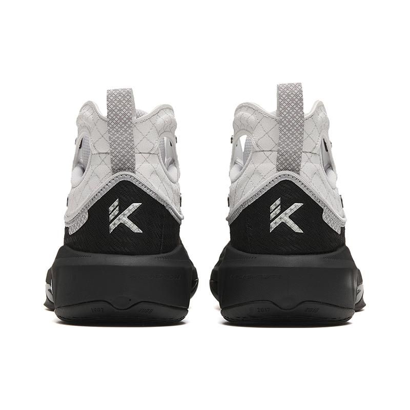 Anta KT8 Suit Gentleman Colorway Shock Absorption Non-Slip Wear-Resistant High-Top Basketball Shoes Men Sneaker Black White 112311101-9