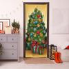 Door Cover Holiday Decorations Vintage Decorative Banners Backdrop For Indoor Outside