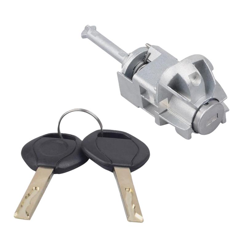 Замена личинки замка левой водительской двери в сборе с 2 ключами для BMW Для 3 серии E46 Передняя левая Совместимо с OEM