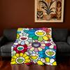 Blanket Super Art M-Murakami-ES Warm Comfortable Plush T-TakashiS-ES Throw Blanket Child Fashion Home Sofa Bedroom Gift