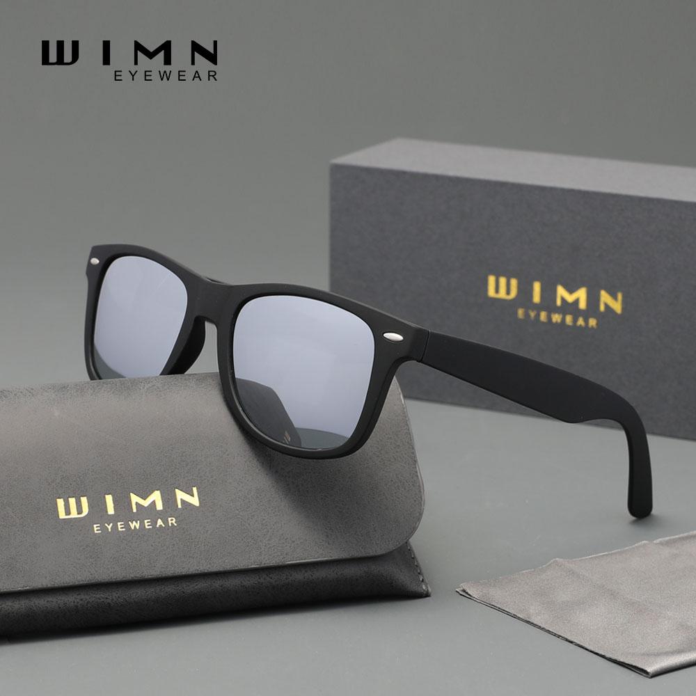 WIMN Brand Fashion UV400 Мужские солнцезащитные очки Защита глаз Поляризация TAC Линзы Очки Высокое качество TR90 Спортивные очки