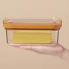 Hand Press Butter Keeper Plastic Butter Slice Container Household Cheese Storage Box  Baking
