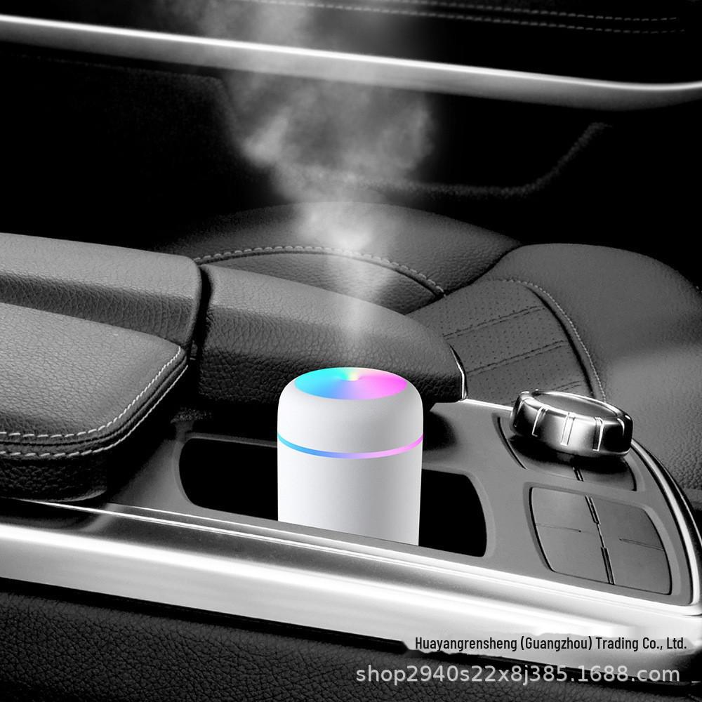 Colorful Small Cup Air Humidifier for Office, Home, Car - Silent & USB-Powered; Ideal for Pregnant Women & Babies.