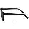Saint Laurent Grey Square Unisex Sunglasses Slm24k 001 55