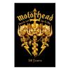 Motorhead Core 50th Textile Poster