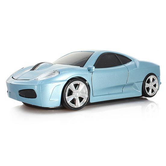 2.4GHz 1600 DPI Men Sport Car USB 2 Shape Wireless Optical Gaming Mouse