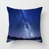 Наволочка с принтом «Ночное небо и звезды», украшение для дивана, автомобильное офисное сиденье, чехол для подушки, домашний декор, наволочка