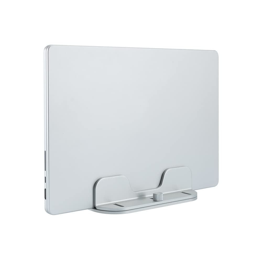 Nakabayashi Digio2 Laptop Stand, Vertical Aluminum Stand for Laptops, Single, Z0106