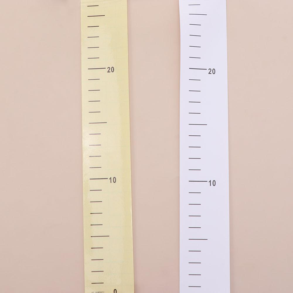 2-Meter Height Growth Chart Transparent Measuring Ruler Living Room