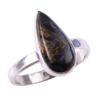 Natural Pietersite Gemstone Handmade 925 Solid Sterling Silver Ring Size 6 f3V72