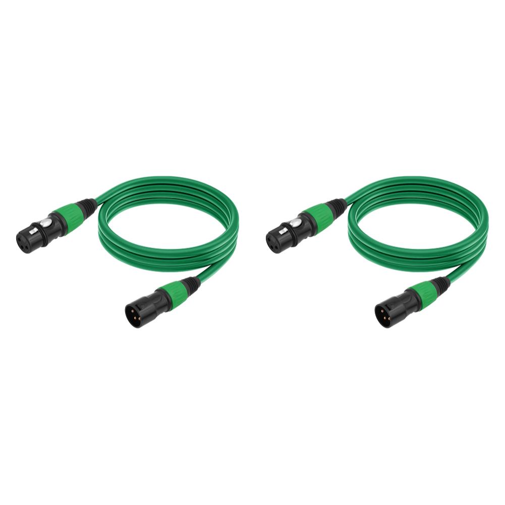 3/5 м XLR Кабель для динамика Позолоченный 3-контактный Папа к Маме Балансная линия XLR Аудиокабель для микрофона микшера студии звукозаписи