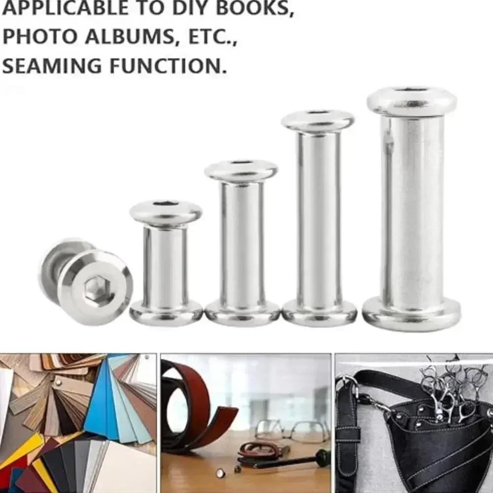 M3 M4 M5 M6 M8 M10 304 Нержавеющая сталь Плоский шестигранник с шестигранной головкой под торцевой ключ Мебельная заклепка Соединительная вставка Соединительная втулка Гайка-заглушка