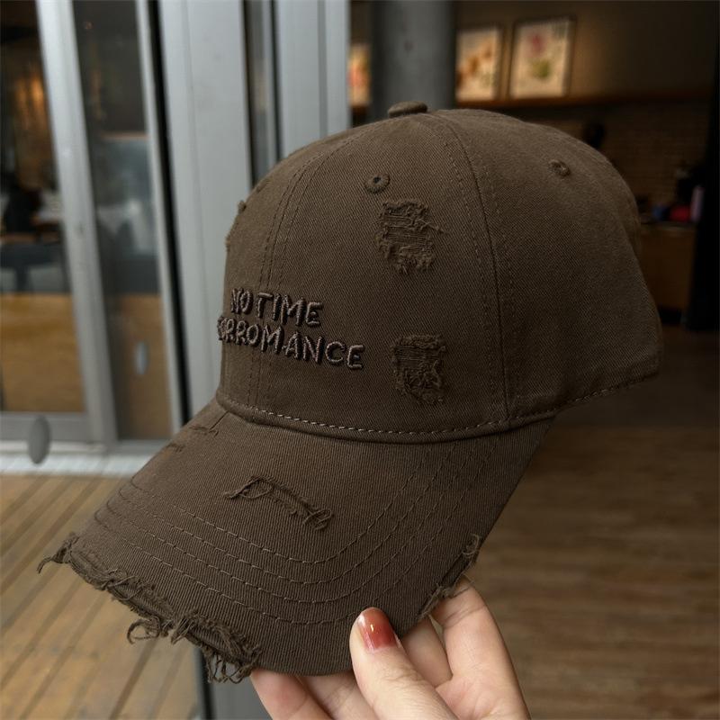 Hat Women'S Spring And Summer Baseball Cap Small Fresh Contrast Color Peaked Cap Couple Versatile Sports Hat