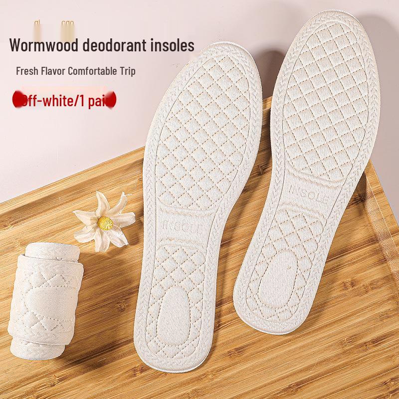 Nano Deodorizing Insoles: Breathable, Odor-Resistant, Shock-Absorbing, Fragrance Type for Men's & Women's Sports, Comfort In Long Standing.