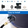 Pvc Rain Barrel Diverter Kit 3/4 Inch Rain Barrel Valve Rain Barrel Spigot Kit With Bulkhead Fitting Hose Faucet Adapter