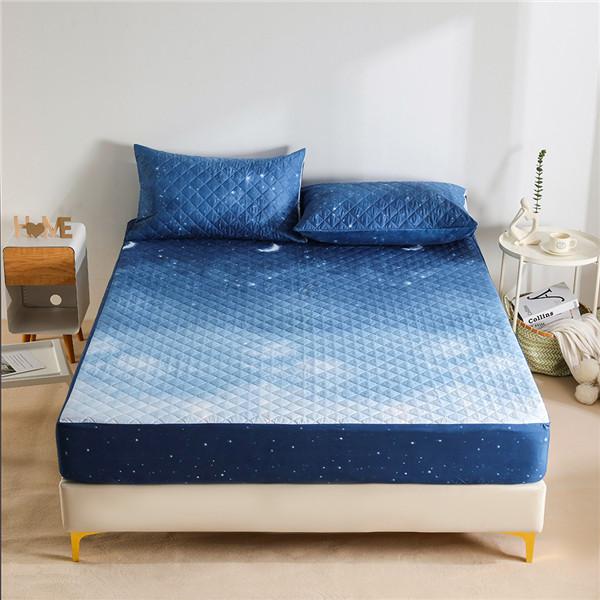 100% супер водонепроницаемый простынь с принтом, наматрасники с четырьмя углами и эластичным покрывалом, без наволочек