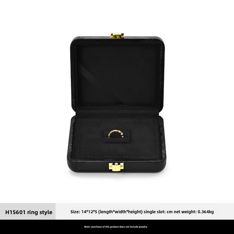 Light Luxury Jewelry Box Premium Leather Organizer for Rings, Necklaces & Earrings Display & Storage