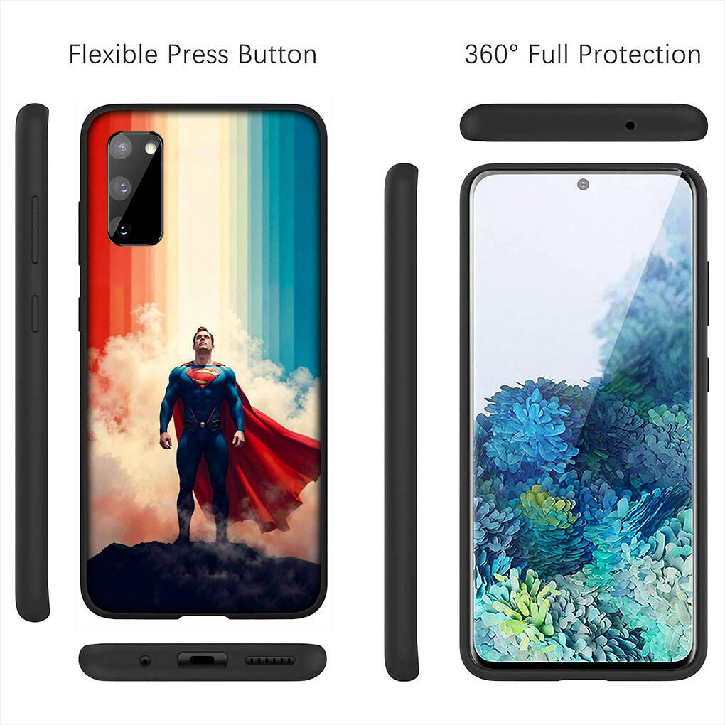 Для Samsung Galaxy S25 S24 S23 iPhone 17 16 15 Xiaomi Redmi Note 14 13 12 11 Plus Pro Max A57 Чехол Комиксы Супермены Супер Герой Человек OPPO Huawei Обложка
