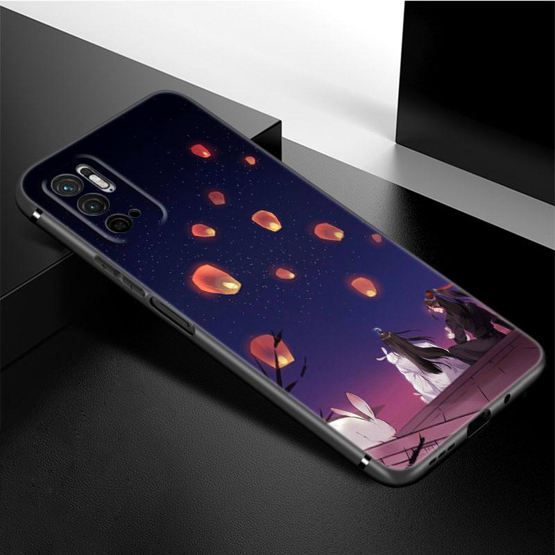 Anime Mo Dao Zu Shi Phone Case For Xiaomi Redmi Note 11 10 9 8 Pro 11T 5G 10T 10S 9S 9T 9i 9C 9A 8T Soft TPU Black Cover Funda