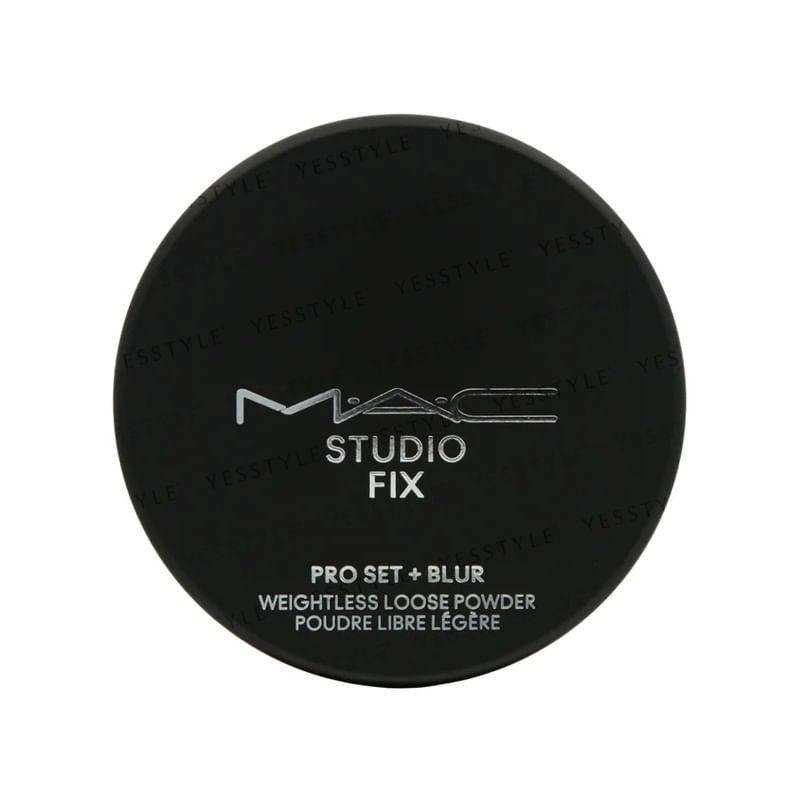 Mac Набор Studio Fix Pro + Рассыпчатая пудра Blur Weightless