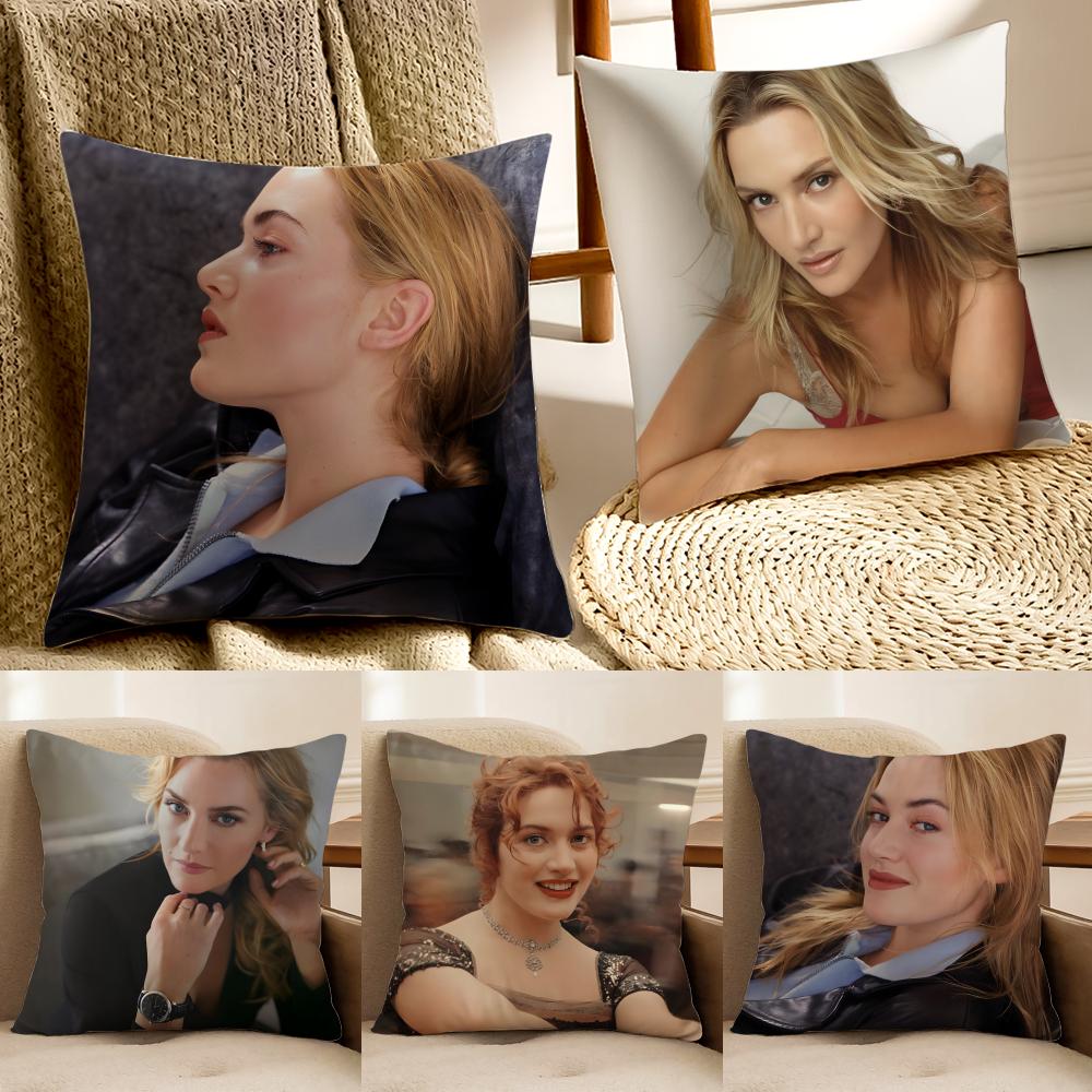 SScarlett Johansson Cushion Cover Pillowcase Antidustmite living Room Sofa Decor Cushion Room
