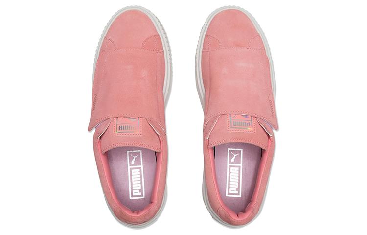 Puma Розово-белые женские босоножки на платформе 365224-01