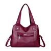 Women's Bag New Tote Bag Soft Leather Shoulder Messenger Bag Large Capacity Retro Fashion Women's Bag