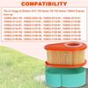792038 Воздушный фильтр Совместим для двигателя Briggs & Stratton DOV 700 Газонокосилки Садового трактора Садовой машины заменяет #790388 792038 с предварительным фильтром