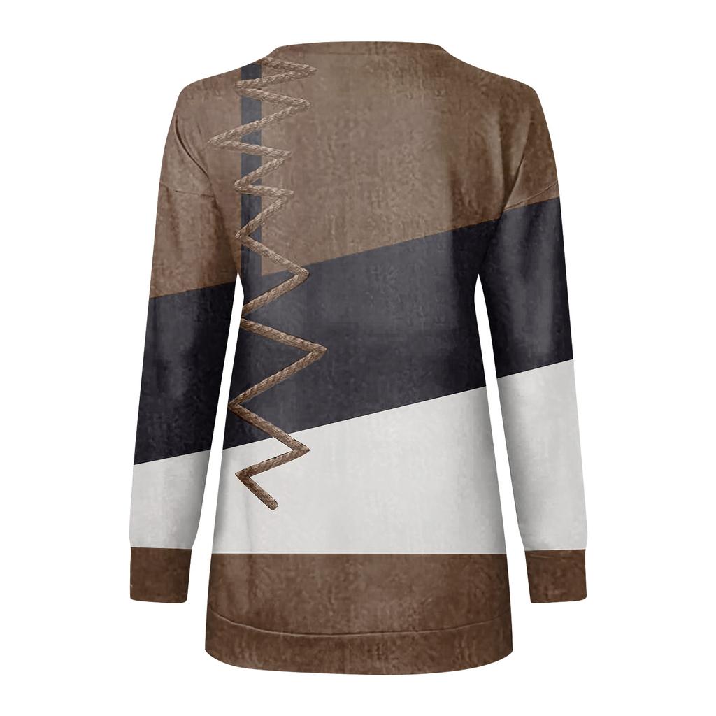 Женская толстовка, пуловер, базовая четверть, молния, желтый, красный, синий, галстук, уличный топ с v-образным вырезом и длинными рукавами, повседневный осенний пуловер