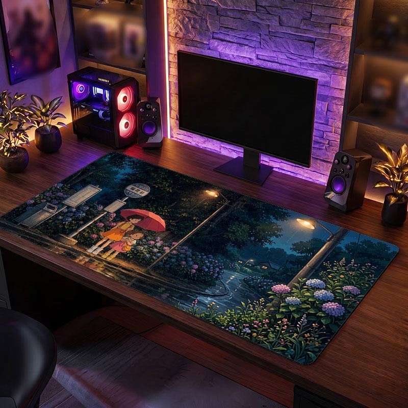 Big Mouse PadMy Neighbor Totoro Extended Soft Desk Mat Gaming Office Computer Table Decor Mat