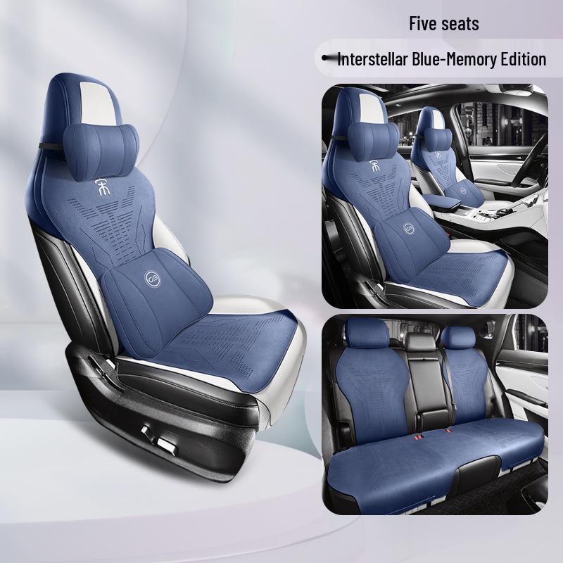 BYD Song PLU Semi-Wrap Car Seat Cushion Set - New Model for Five Seats
