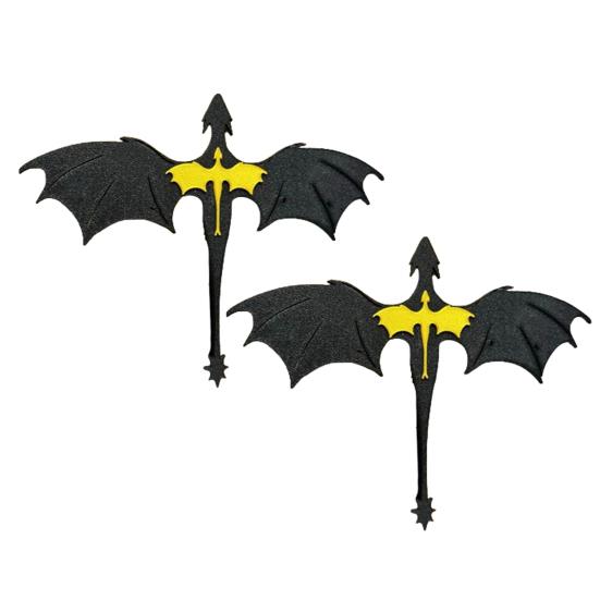 1 шт./2 шт. Украшение для книжной полки в виде дракона, Знак для книжной полки в виде дракона ручной работы, Крутые аксессуары для книжного уголка