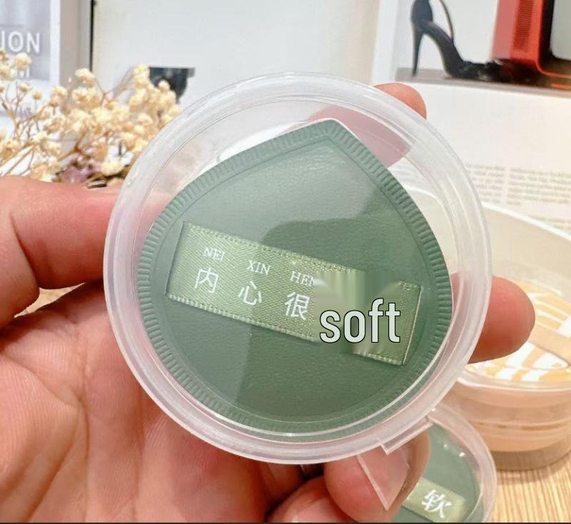 Dual-Use Cotton Candy Makeup Puff: Dry & Wet Loose Powder Cushion Tool