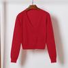 2022 Women's Slim-Fit Long-Sleeve Knit Cardigan Sweater - Spring/Autumn Fashion