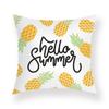 Boho Room Aesthetic Summer Green Pillowcase Cartoon Pineapple Decorative Pillow Bed Sofa Throw