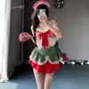 Сексуальное нижнее белье Xianyi, рождественская одежда, милая униформа для девочек, милая одежда для горничной, кровать, страсть, маленькая грудь, комплект, искушение 655