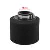 35/38/40/42/45/48/50mm Air Filter Black/Red Double Sponge Filter Cleaner Off Road Motorcycle ATV Beach Dirt Pit Bike Accessories