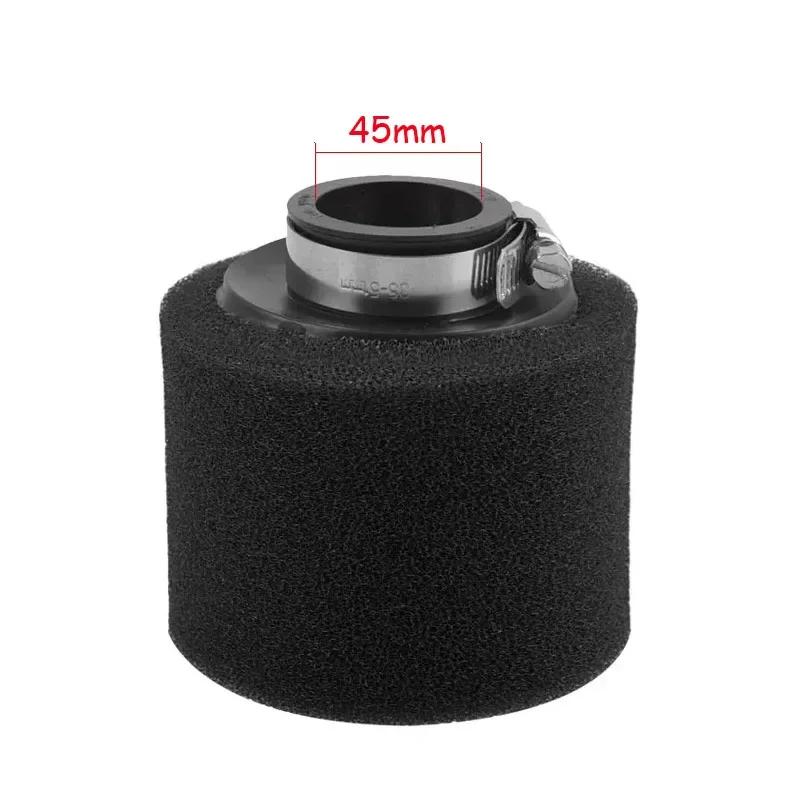 35/38/40/42/45/48/50mm Air Filter Black/Red Double Sponge Filter Cleaner Off Road Motorcycle ATV Beach Dirt Pit Bike Accessories