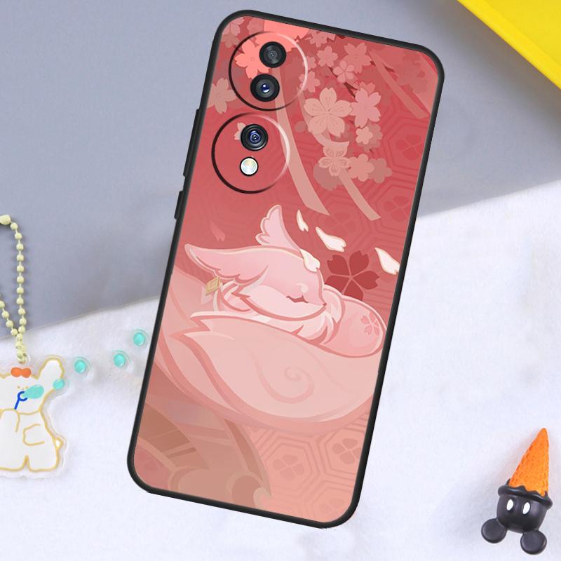 Чехол Genshin Impact Яэ Мико для Huawei P20 P50 Pro P40 P30 Lite P Smart Z Nova 5T Чехол для Honor 70 50 X7 X8 X9