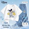 Disney Комплект: детская футболка с коротким рукавом и джинсы
