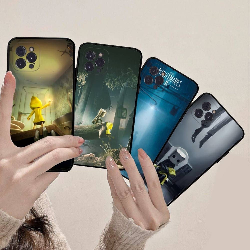 Game L-Little Nightmares Phone Case For iPhone 16 15 14 13 12 Mini 11 Pro XS Max X XR SE 6 7 8 Plus Soft Silicone Cover