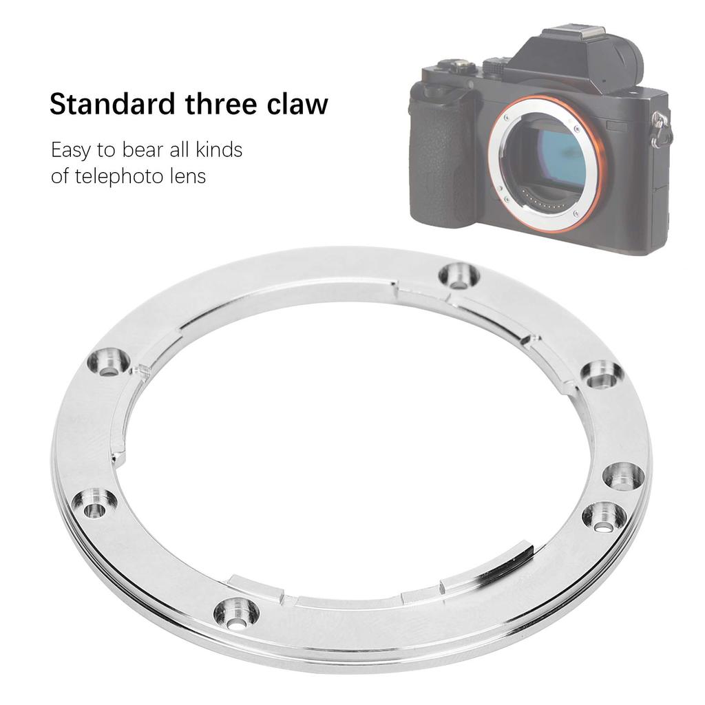 DOACT Replacement Camera Body Mount for SONY E-mount, Silver