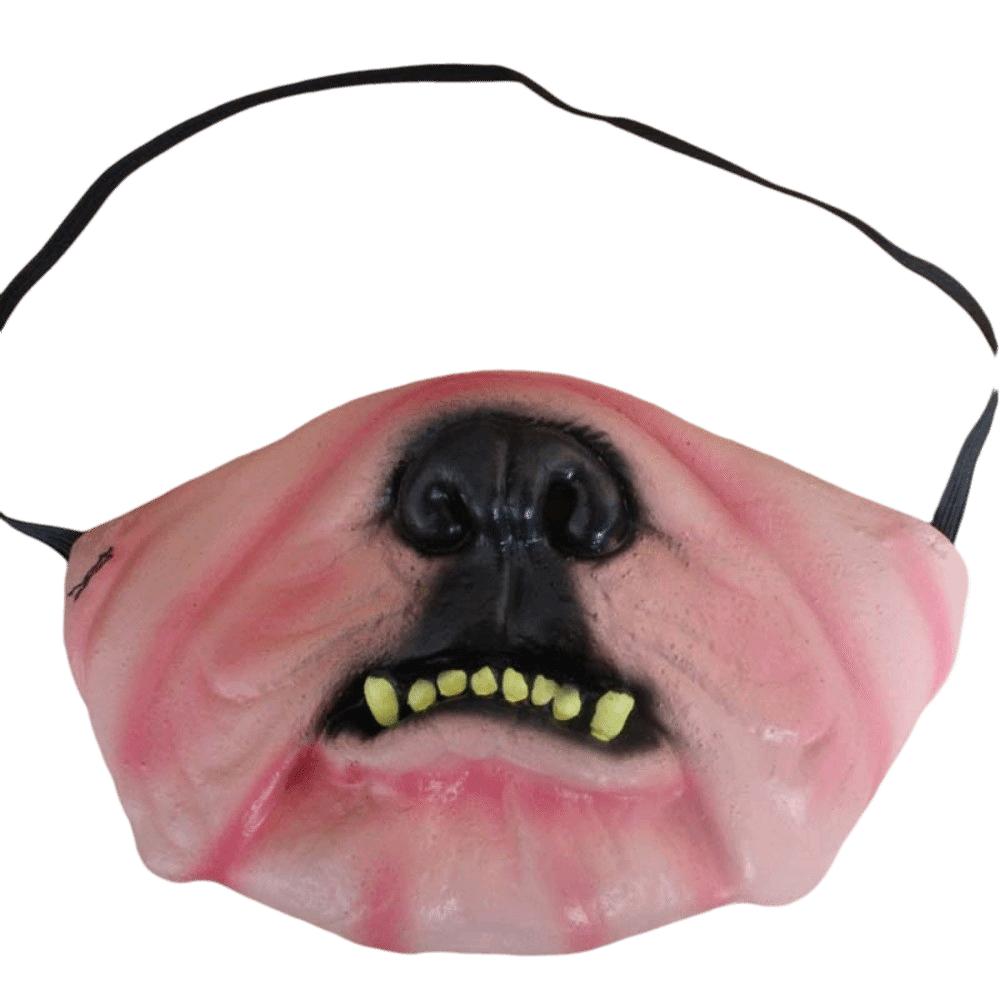 Anti-Bite Smiling Teeth Pet Muzzle Anti-Scavenge Grinning Dog Mask Dog Cross Dressing