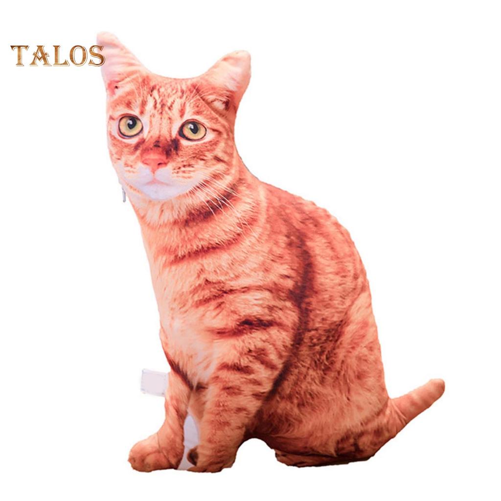 Baby-k 50 см милая имитация трехмерной подушки для кошки с рисунком тигра плюшевая игрушка-кукла