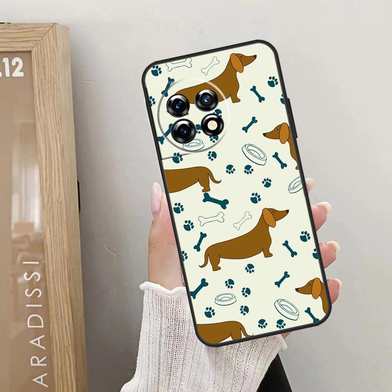 Чехол с цитатами о таксе Дакельдунд для OnePlus Nord 5 CE 3 4 Lite N20 N30 OnePlus 13T 13R 12R 10T 10R 10 11 12 13 15