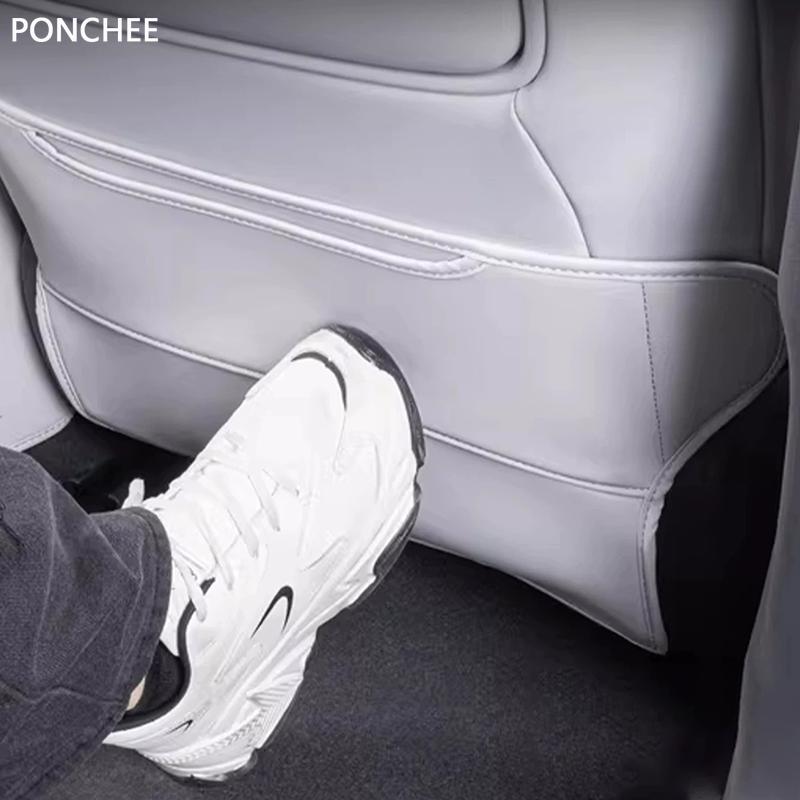 Для XPENG P7+ 2026-2027 Кожаное сиденье Защитная накладка на сиденье Защита заднего сиденья Устойчивая к грязи Автомобильные аксессуары для модификации