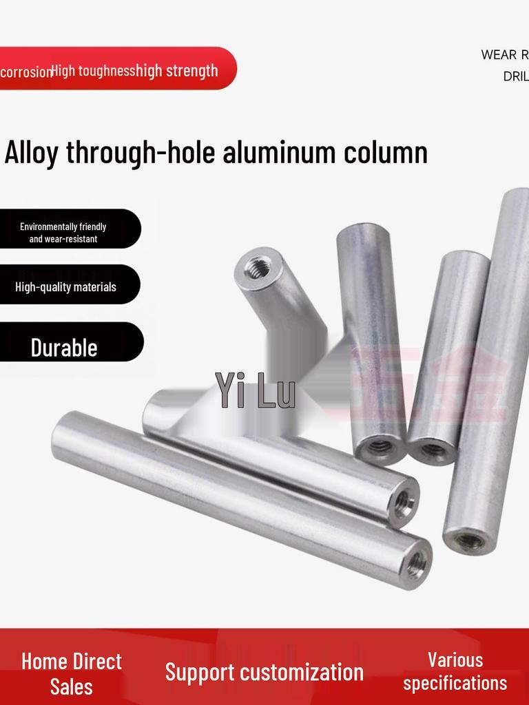 M4d7 Aluminum Alloy Round Spacer Stand with Double Internal Threaded Rod